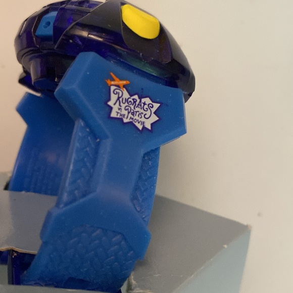 Rugrats In Paris The Movie Tommy Dil Chat Watch 2000 Blue Purple Nickelodeon - Picture 7 of 9